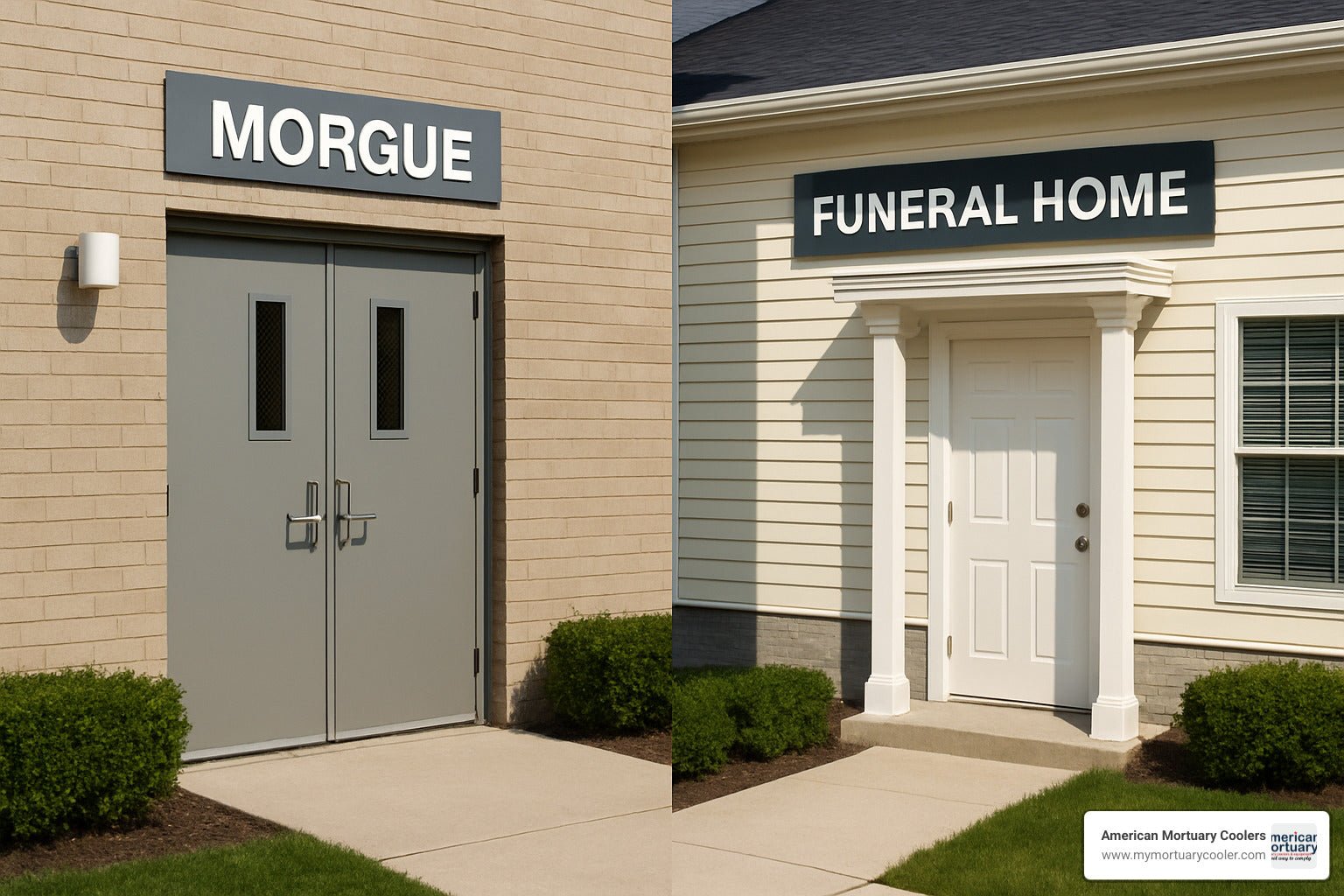 The Complete Guide to Morgue vs Mortuary: Key Differences Explained - American Mortuary Coolers & Equipments The Complete Guide to Morgue vs Mortuary: Key Differences Explained - American Mortuary Coolers & Equipments